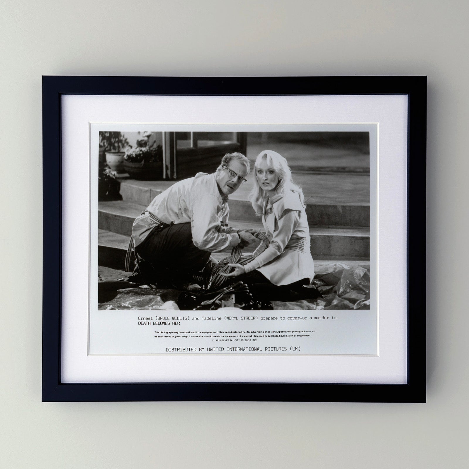 Death Becomes Her 1992 Film Movie Press Publicity Still Framed