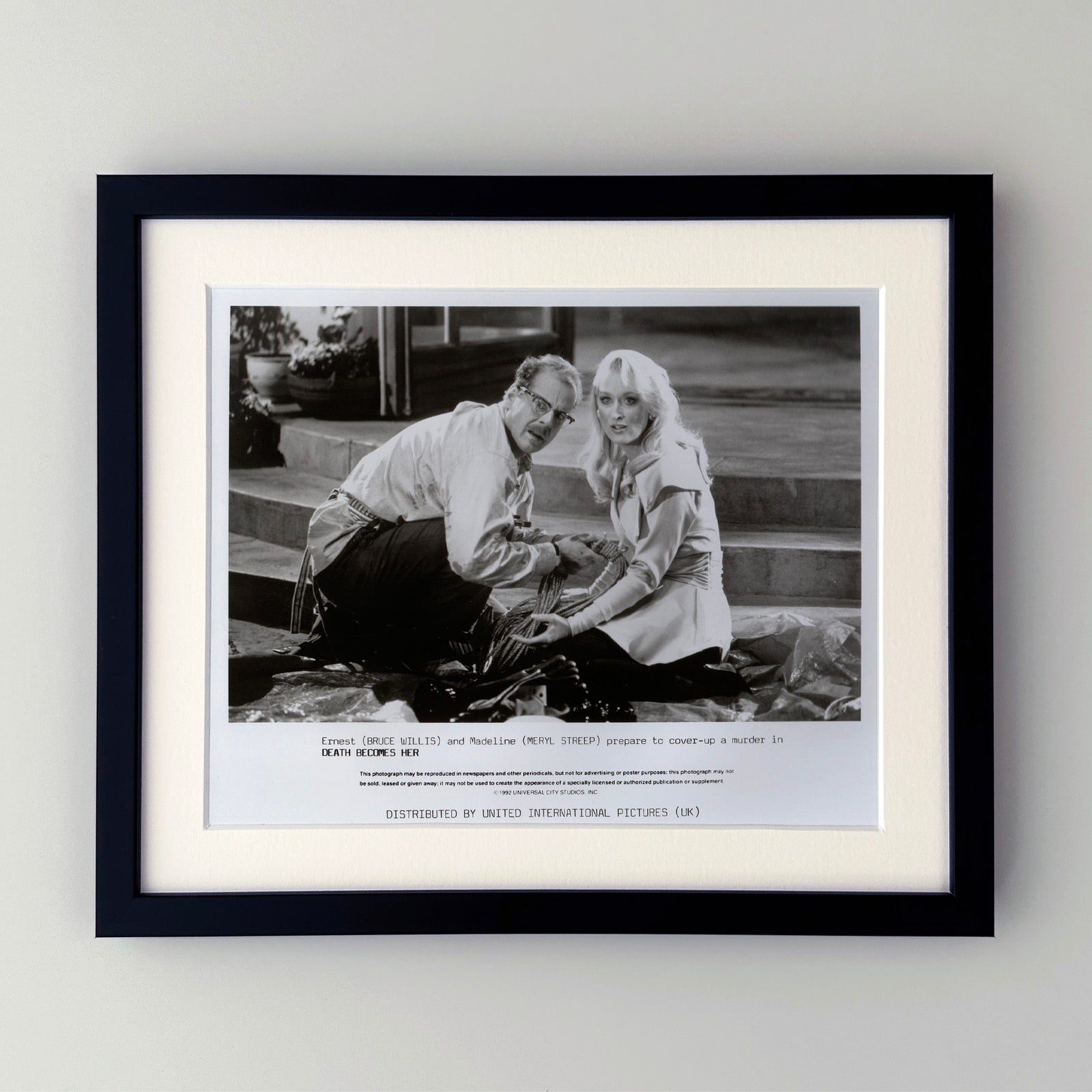 Death Becomes Her 1992 Film Movie Press Publicity Still Framed