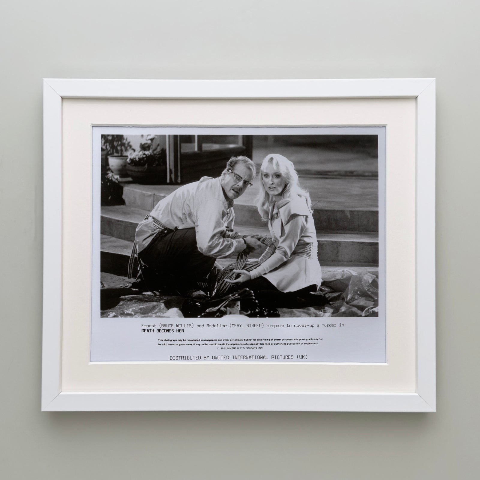 Death Becomes Her 1992 Film Movie Press Publicity Still Framed