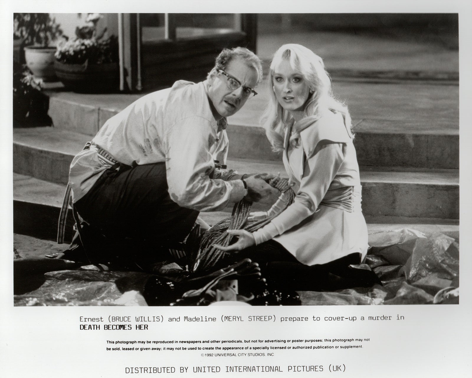 Death Becomes Her 1992 Film Movie Press Publicity Still Framed