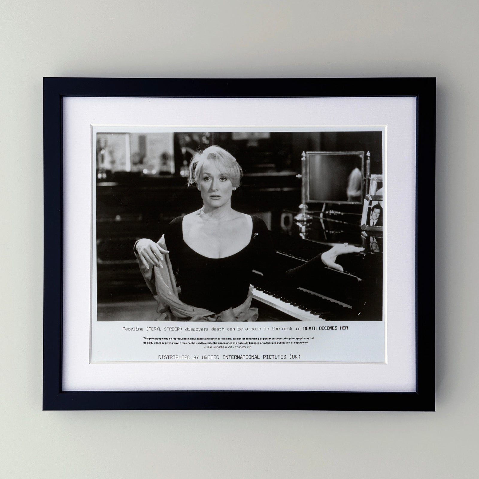 Death Becomes Her 1992 Film Movie Press Publicity Still Framed