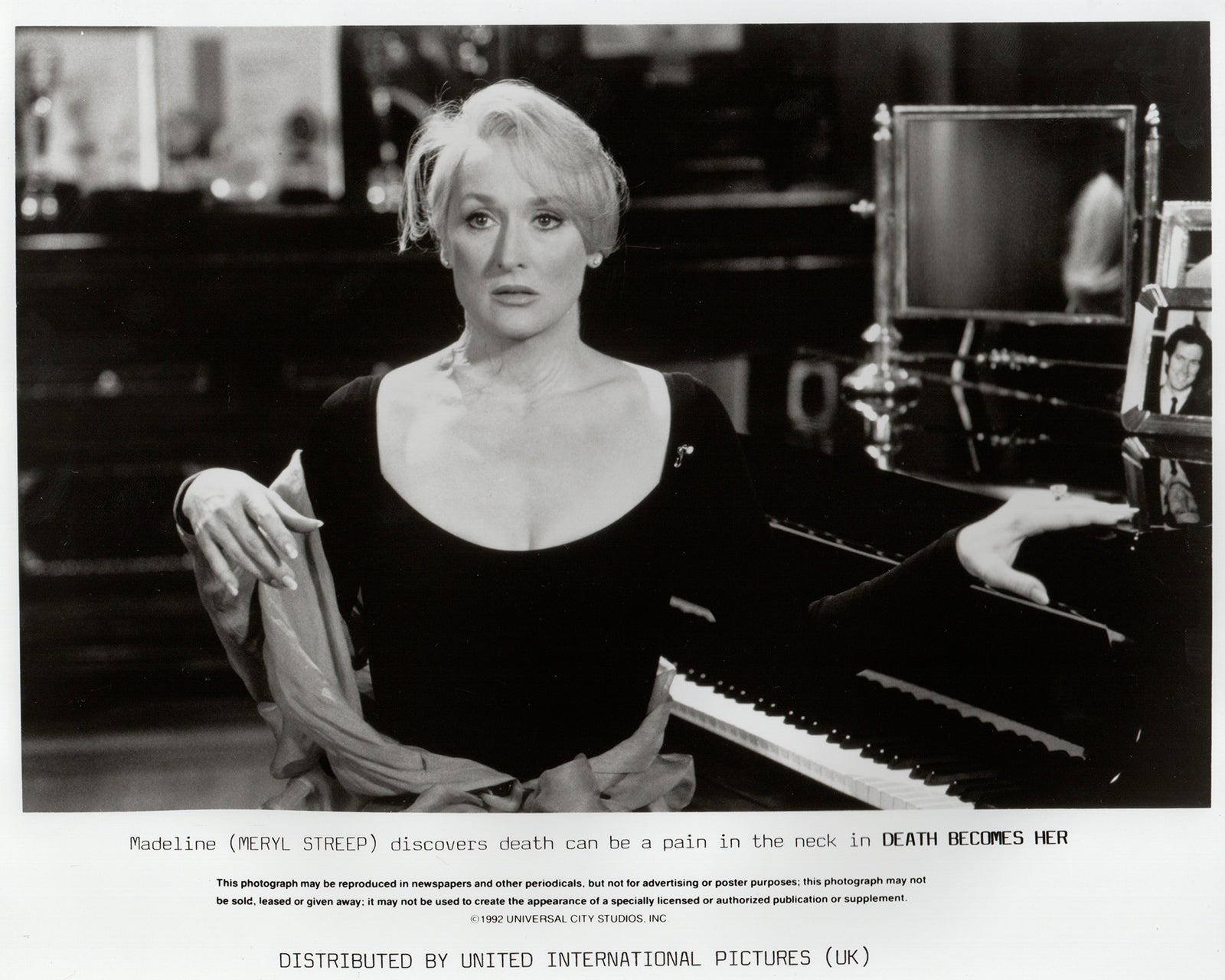 Death Becomes Her 1992 Film Movie Press Publicity Still Framed