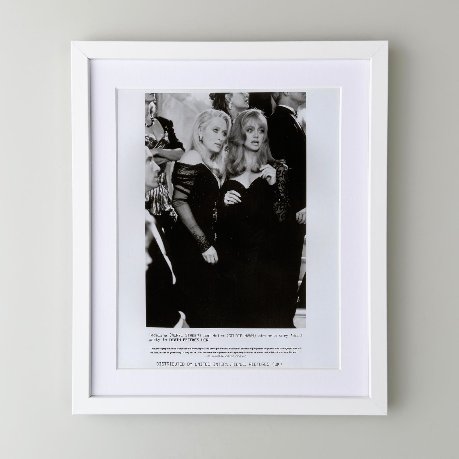 Death Becomes Her 1992 Film Movie Press Publicity Still Framed