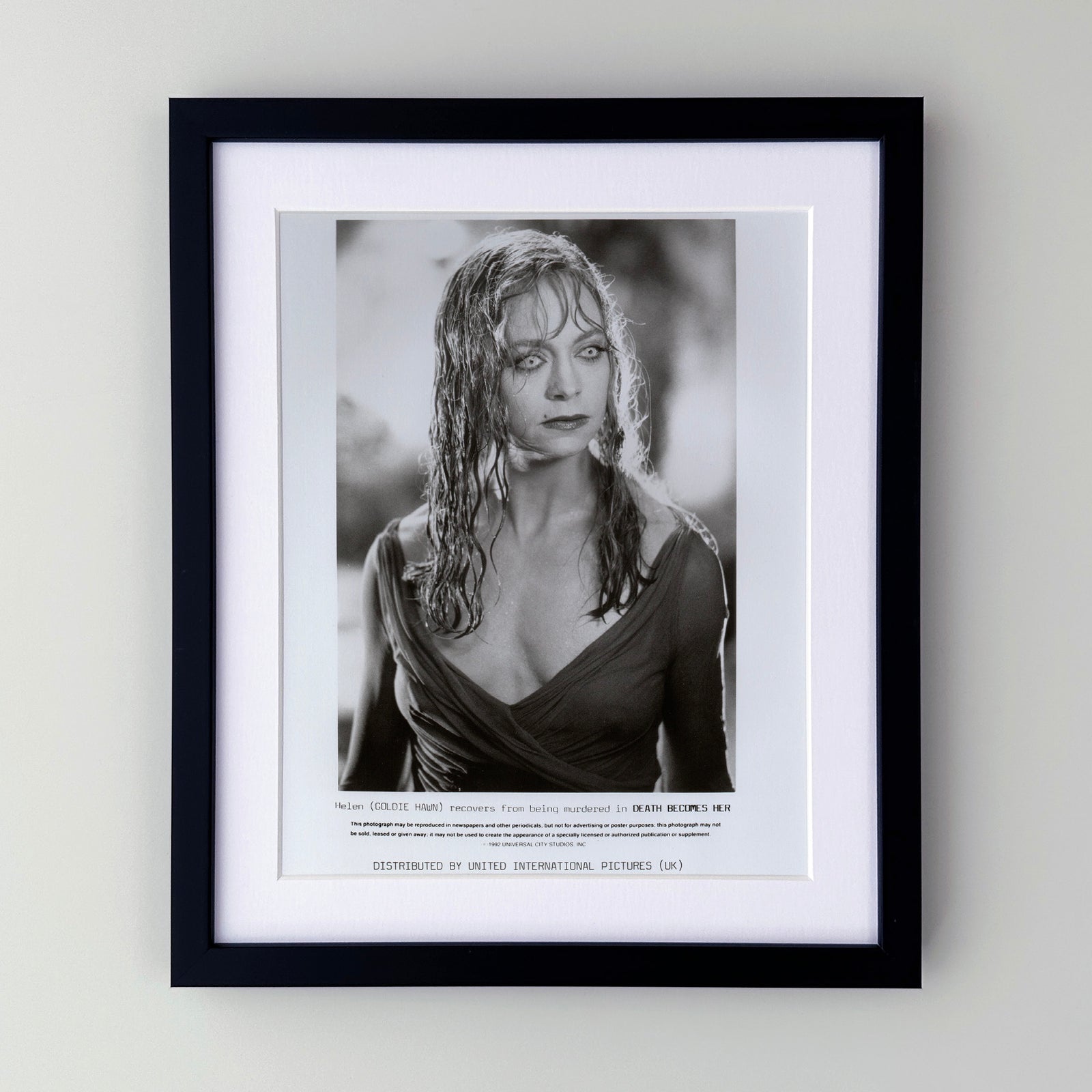 Death Becomes Her 1992 Film Movie Press Publicity Still Framed
