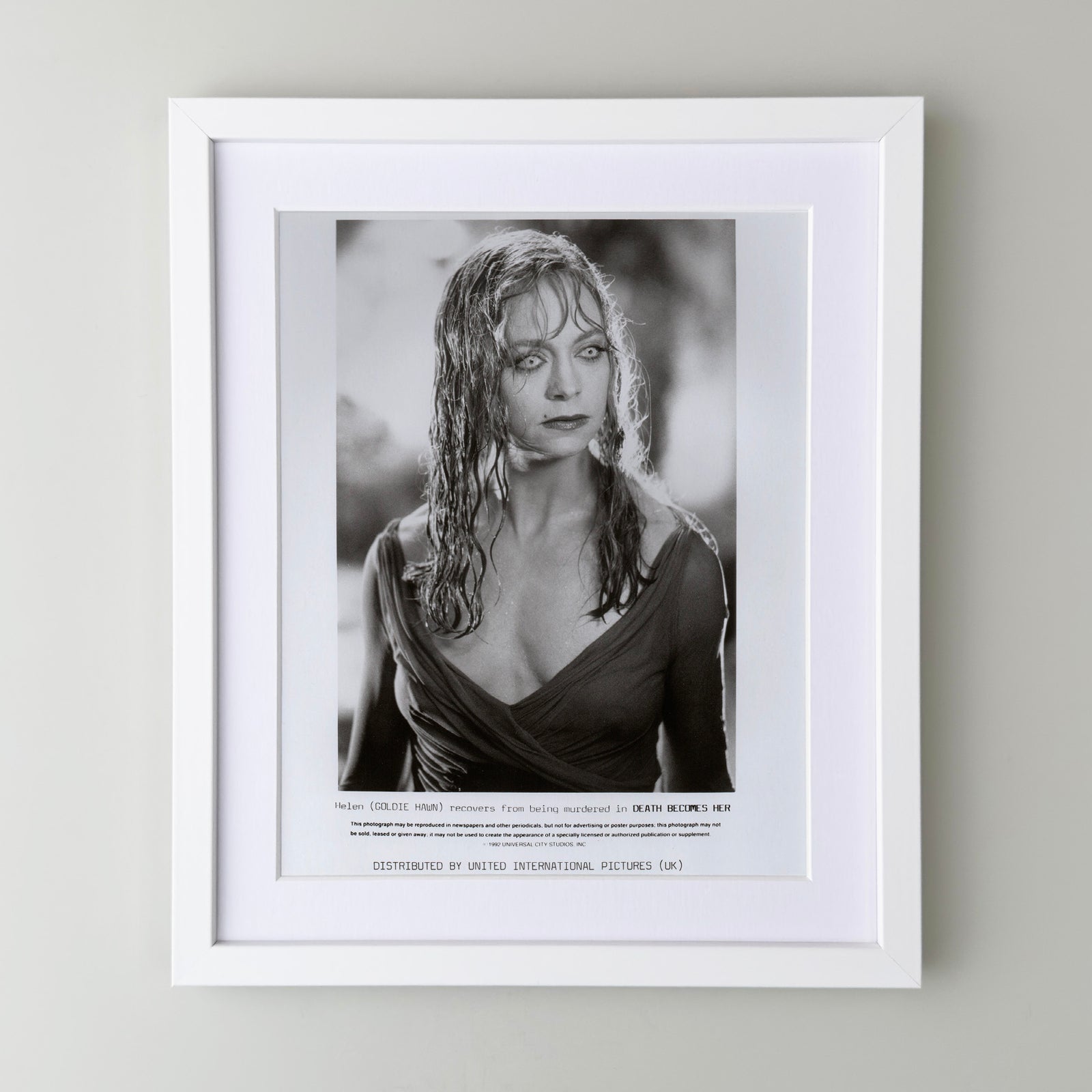 Death Becomes Her 1992 Film Movie Press Publicity Still Framed