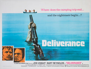 Deliverance 1972 UK Quad Film Movie Poster