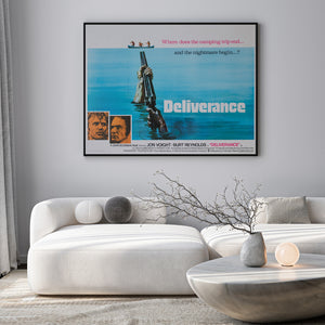 Deliverance 1972 UK Quad Film Movie Poster