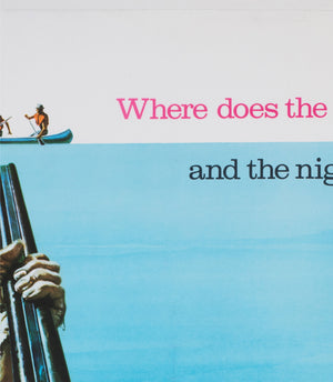 Deliverance 1972 UK Quad Film Movie Poster - detail