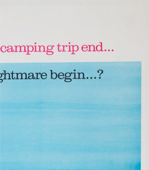 Deliverance 1972 UK Quad Film Movie Poster - detail