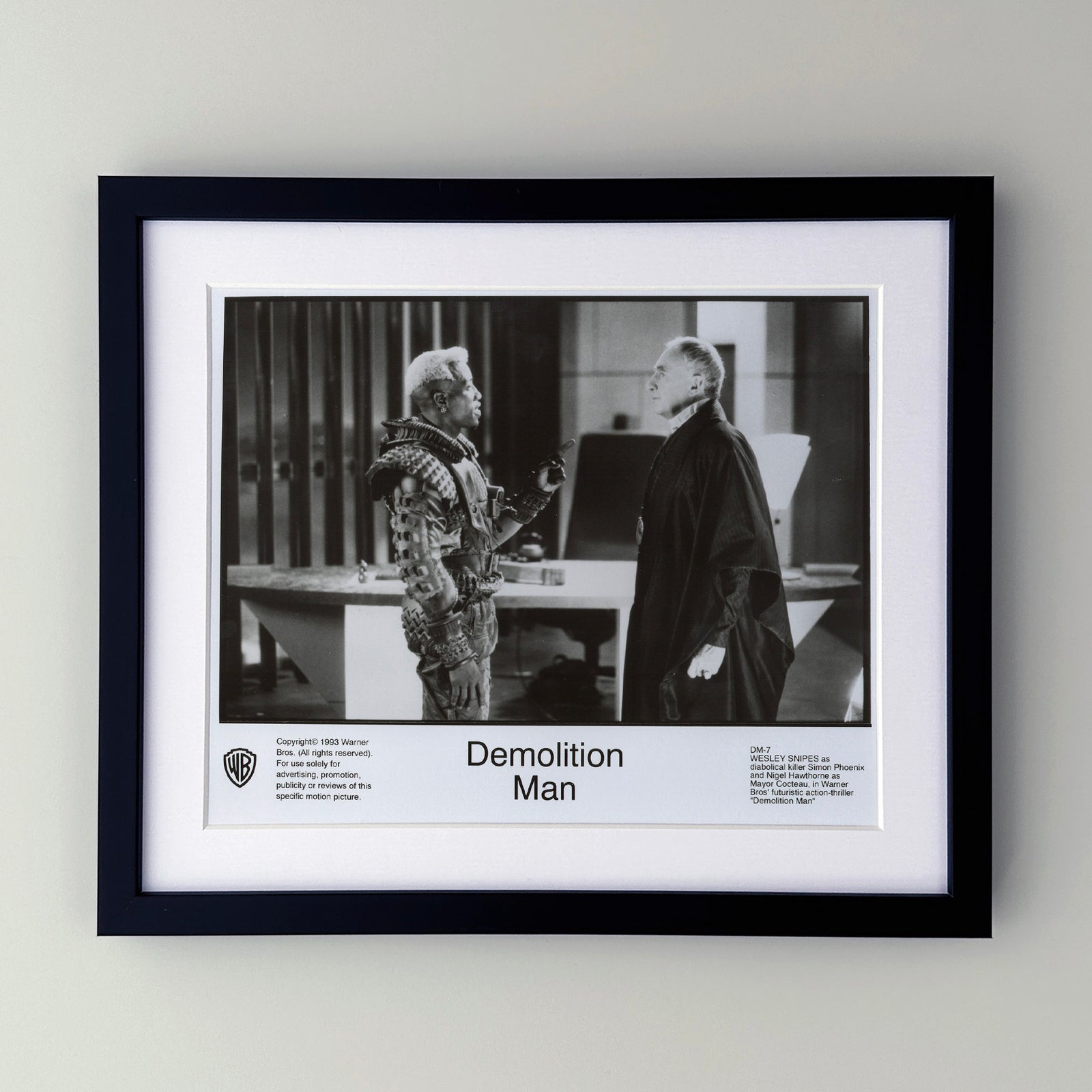 Demolition Man 1993 Film Movie Press Publicity Still Framed