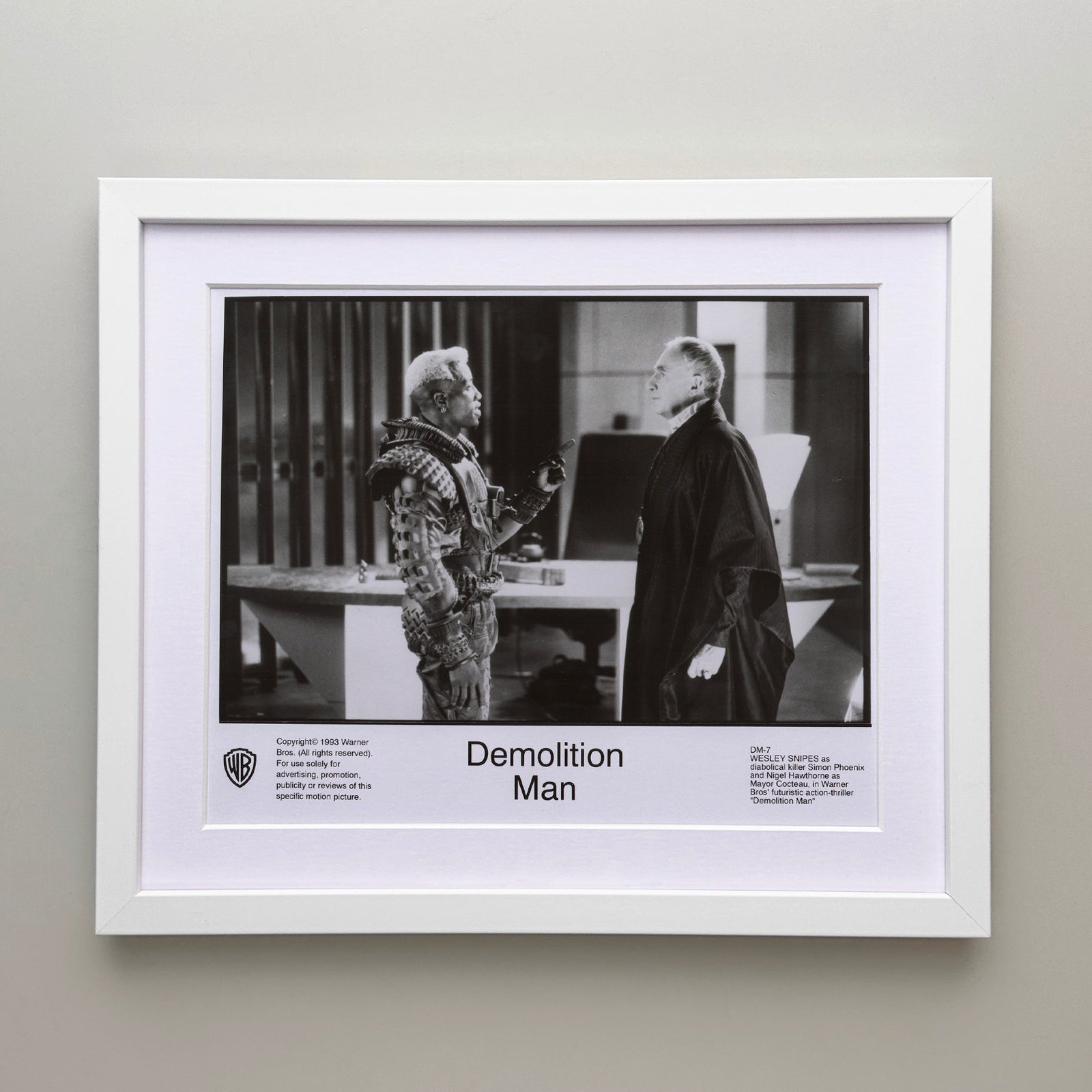 Demolition Man 1993 Film Movie Press Publicity Still Framed