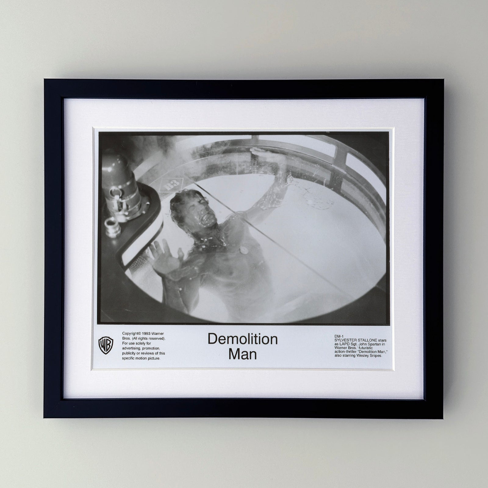 Demolition Man 1993 Film Movie Press Publicity Still Framed