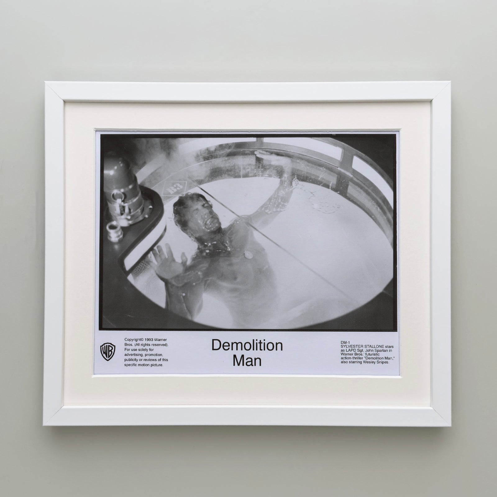 Demolition Man 1993 Film Movie Press Publicity Still Framed