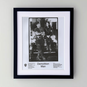 Demolition Man 1993 Film Movie Press Publicity Still Framed