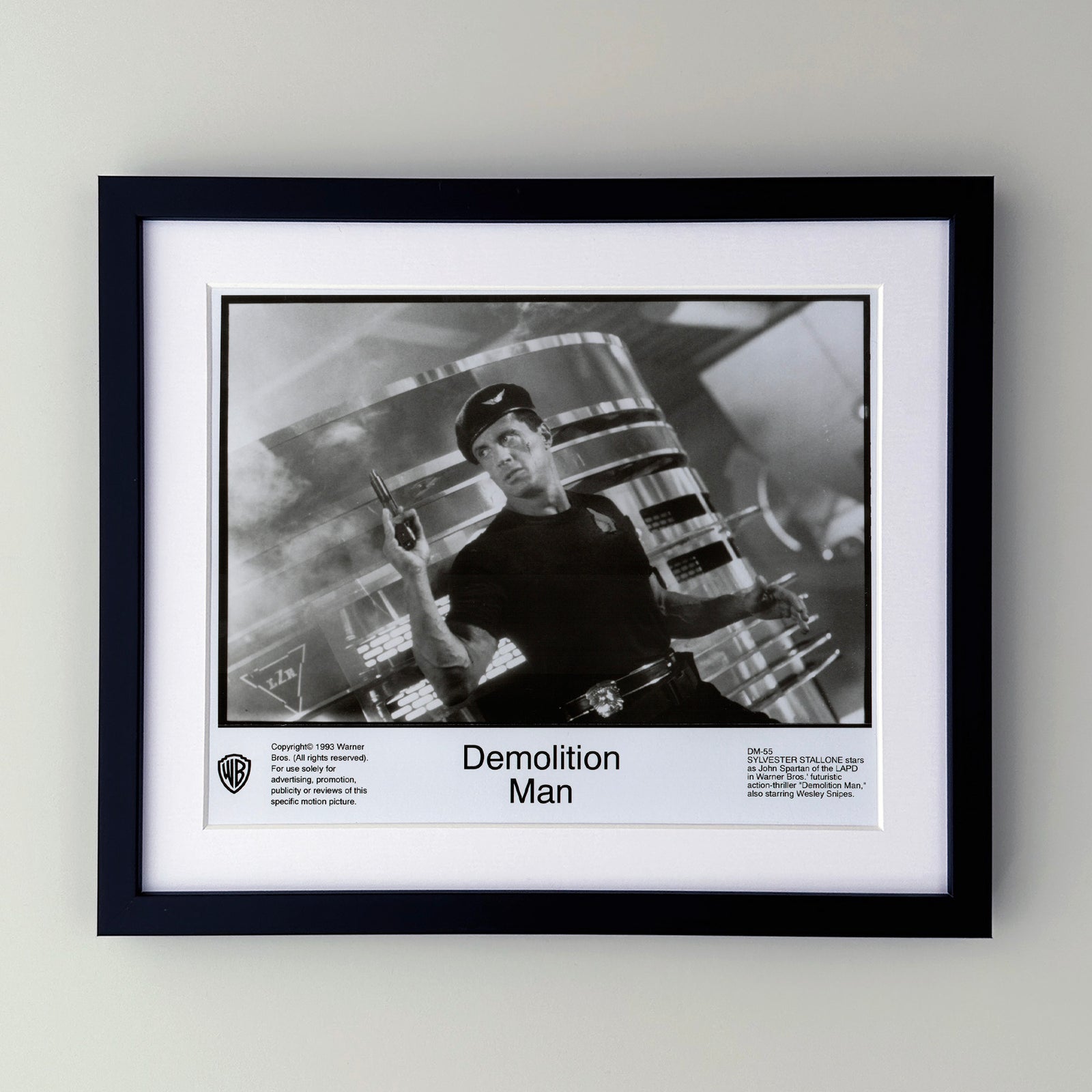 Demolition Man 1993 Film Movie Press Publicity Still Framed