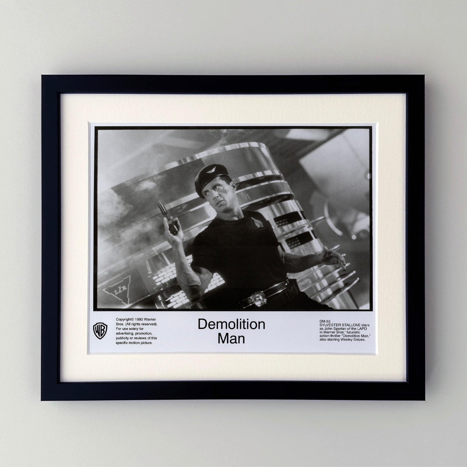 Demolition Man 1993 Film Movie Press Publicity Still Framed