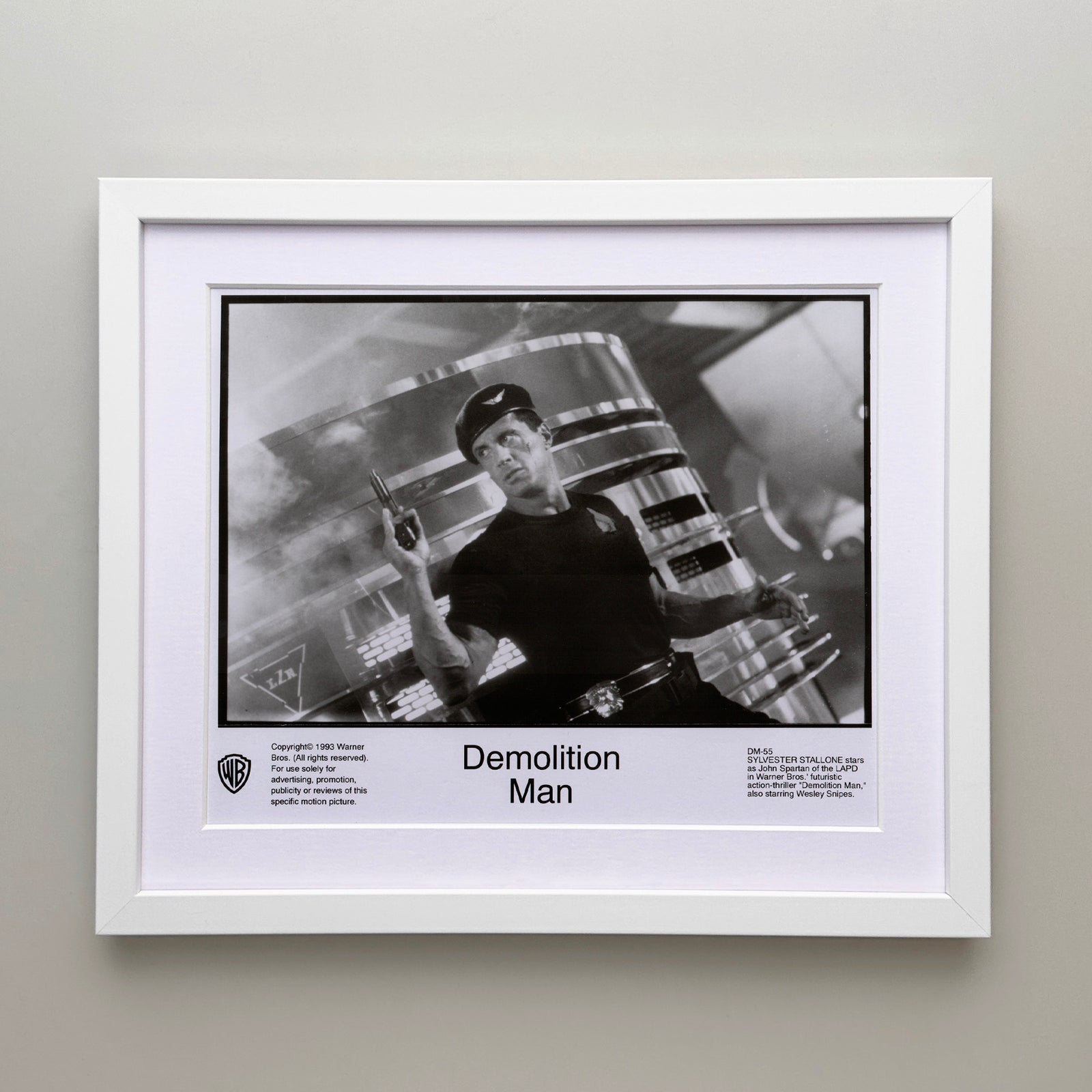Demolition Man 1993 Film Movie Press Publicity Still Framed