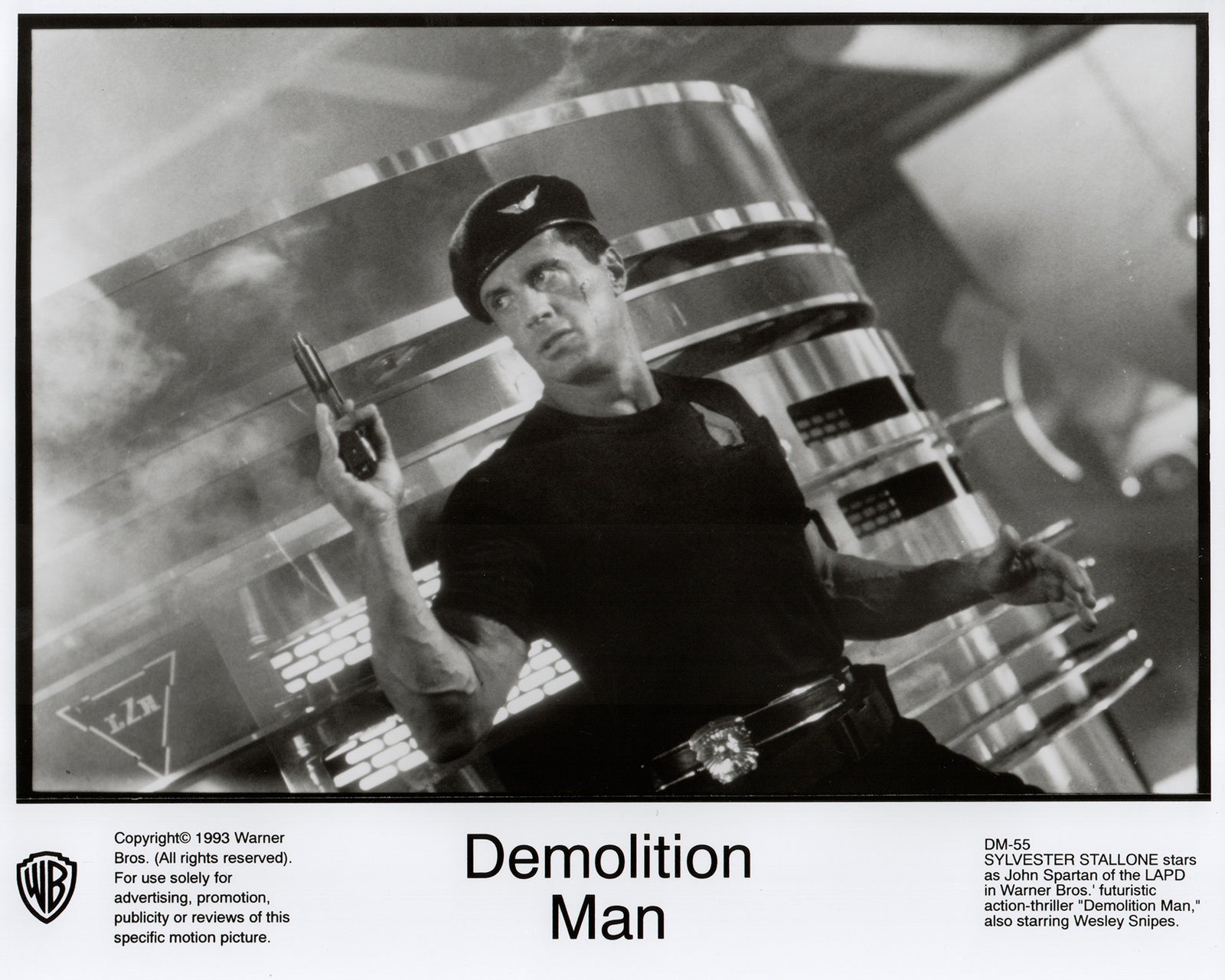 Demolition Man 1993 Film Movie Press Publicity Still Framed