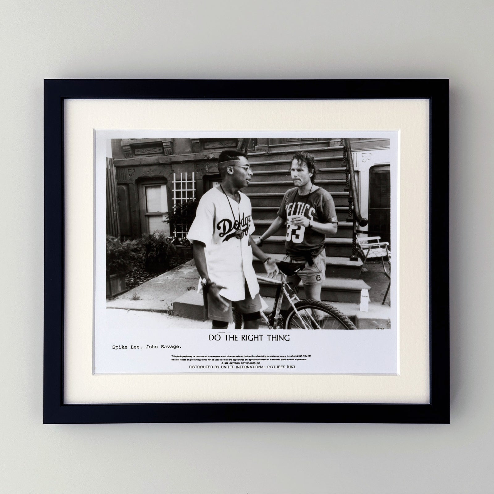 Do The Right Thing 1989 Press Publicity Film Movie Still - Framed