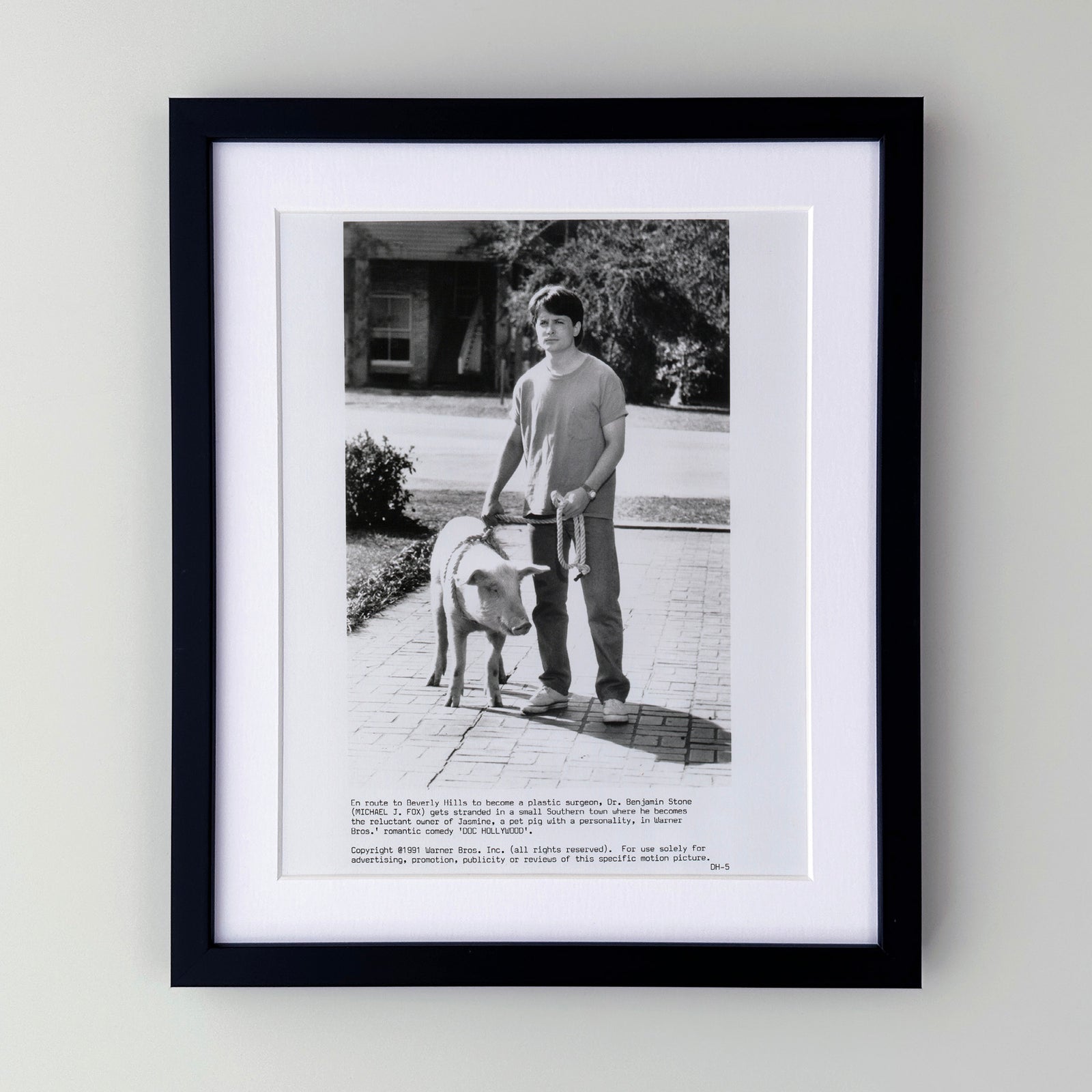Doc Hollywood 1991 Film Movie Press Publicity Still Framed