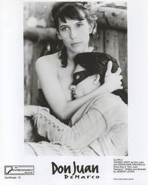 Don Juan DeMarco 1994 Publicity Film Movie Press Still Framed