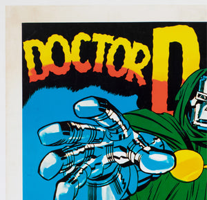 Dr Doom 1970 Marvel Poster, Jack Kirby