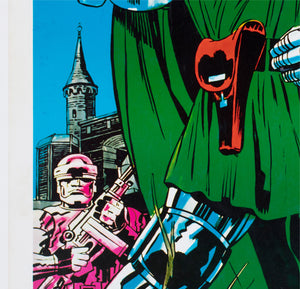 Dr Doom 1970 Marvel Poster, Jack Kirby