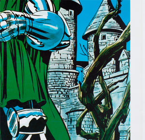 Dr Doom 1970 Marvel Poster, Jack Kirby