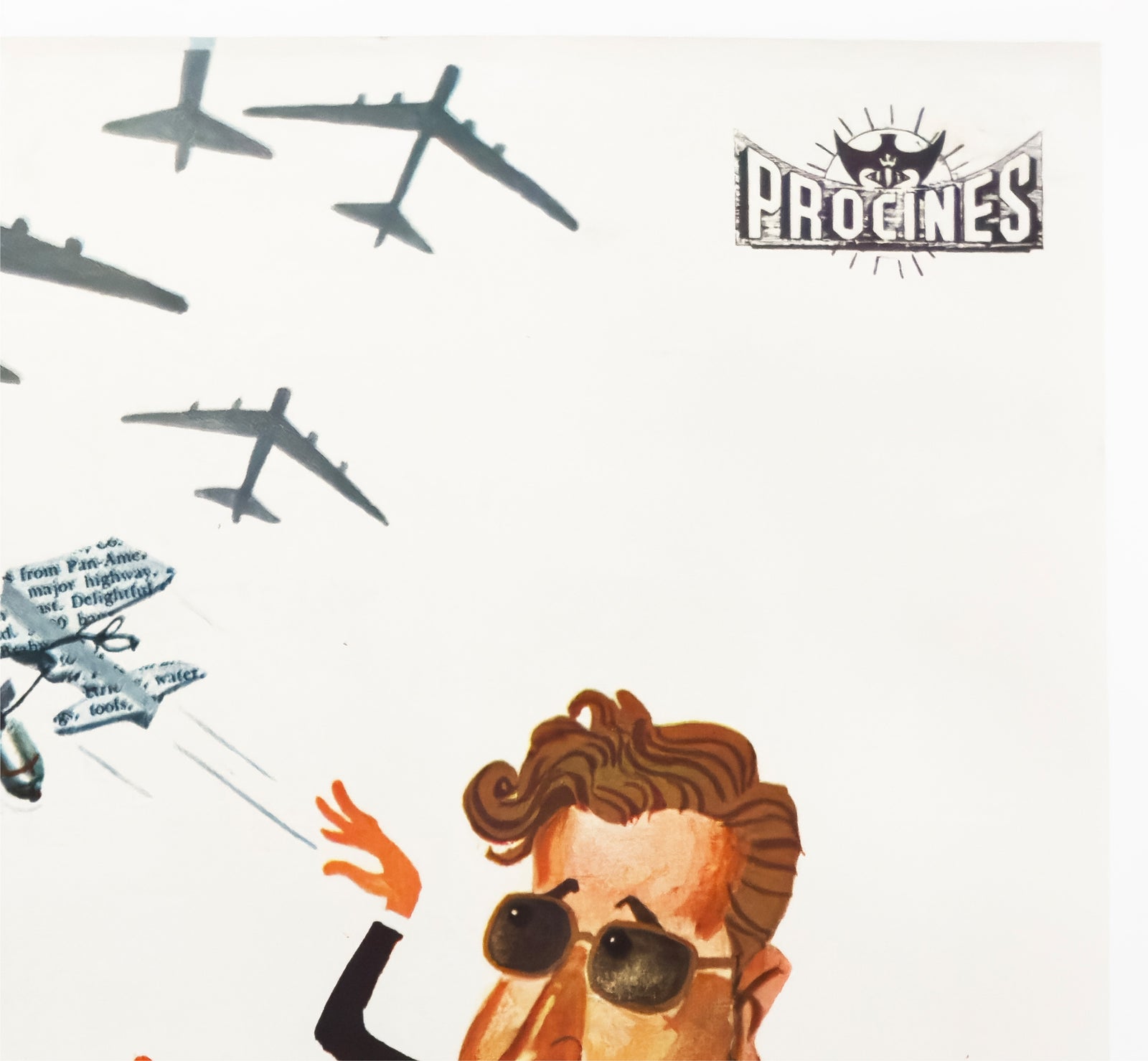 Dr Strangelove 1964 Spanish 1 Sheet Film Poster - detail