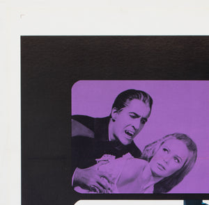 Dracula has Risen from the Grave 1969 US International 1 Sheet Film Movie Poster , Steve Frankfurt & Phillip Gips -detail