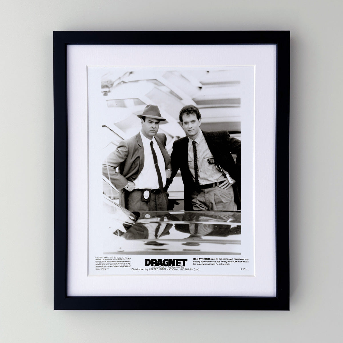 Dragnet (1987) Publicity Press Film Movie Still Photo - Framed