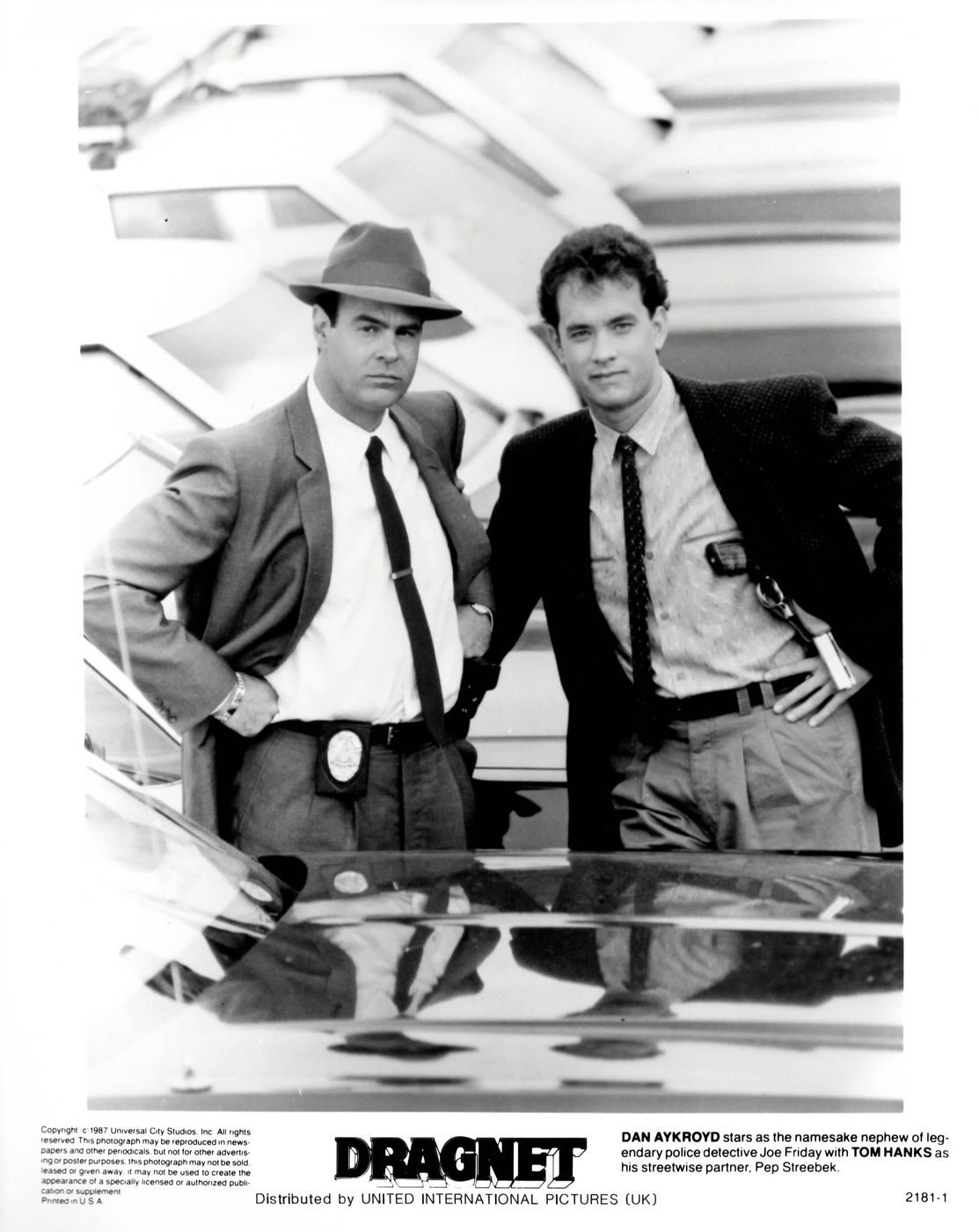 Dragnet (1987) Publicity Press Film Movie Still Photo - Framed