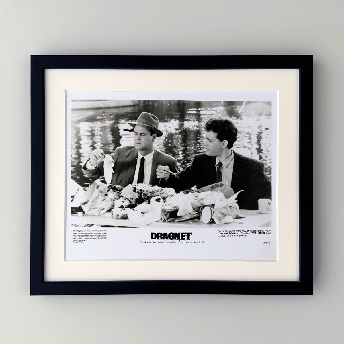 Dragnet (1987) Publicity Press Film Movie Still Photo - Framed