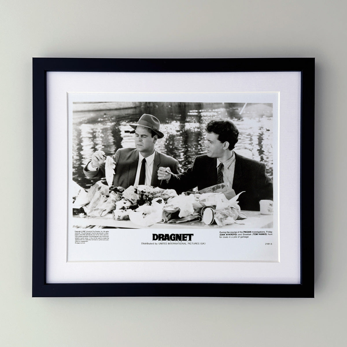 Dragnet (1987) Publicity Press Film Movie Still Photo - Framed
