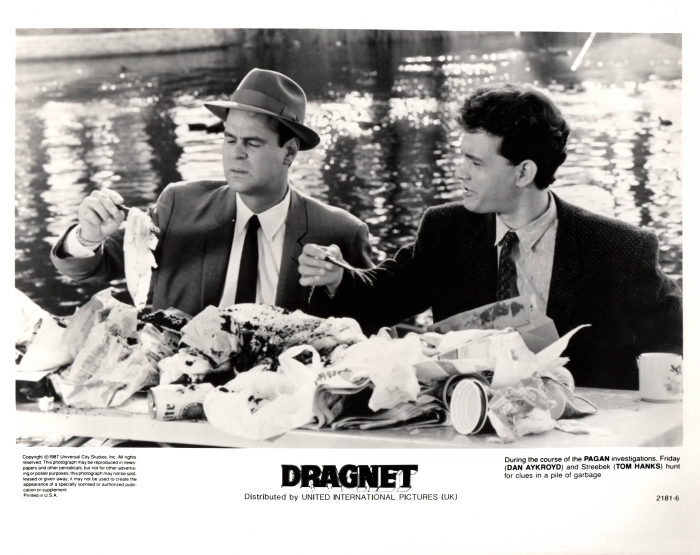 Dragnet (1987) Publicity Press Film Movie Still Photo - Framed