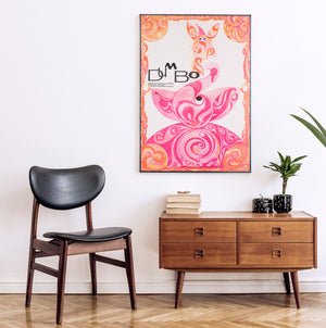 Dumbo 1971 Czech A1 Film Movie Poster