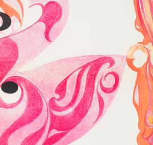 Dumbo 1971 Czech A1 Film Movie Poster - detail