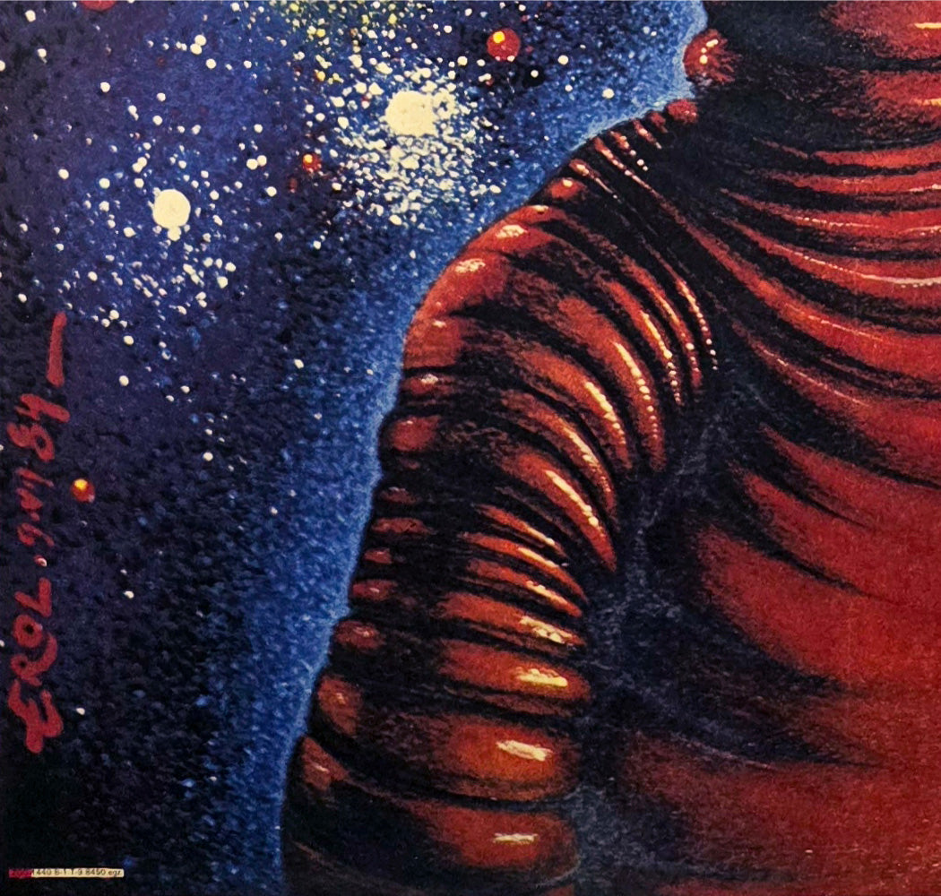 ET 1984 Polish B1 Film Poster Jakub Erol - detail