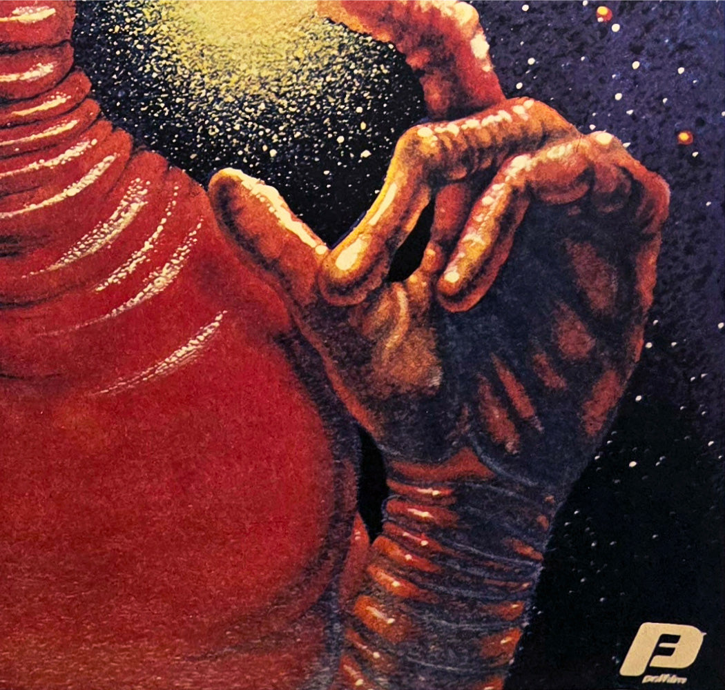 ET 1984 Polish B1 Film Poster Jakub Erol - detail