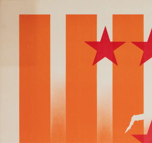 Easy Rider 1969 Japanese B2 Orange Style Film Movie Poster - detail