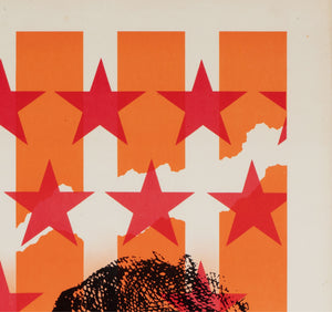 Easy Rider 1969 Japanese B2 Orange Style Film Movie Poster - detail