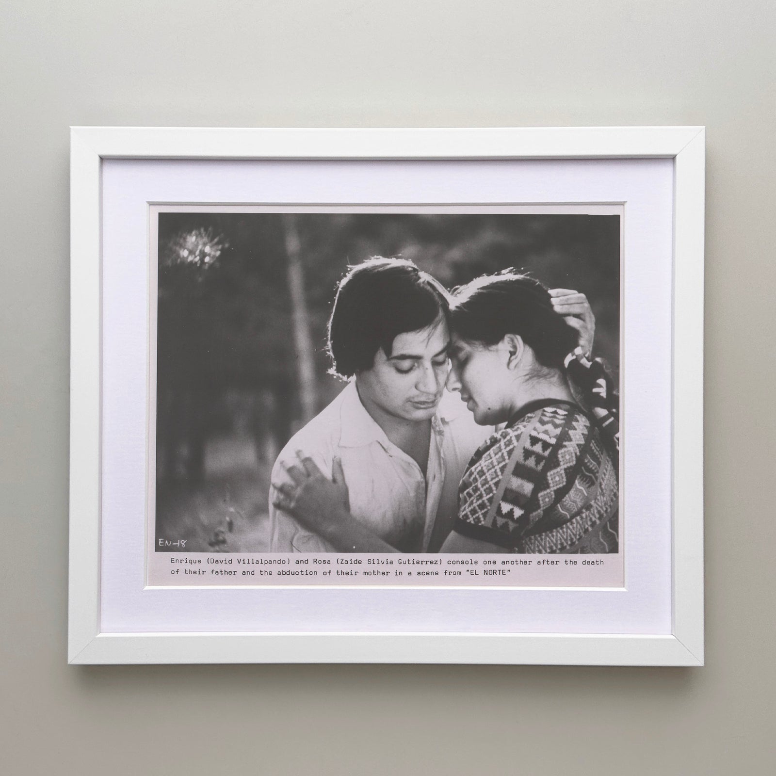 El Norte 1983 Film Movie Press Publicity Still Framed