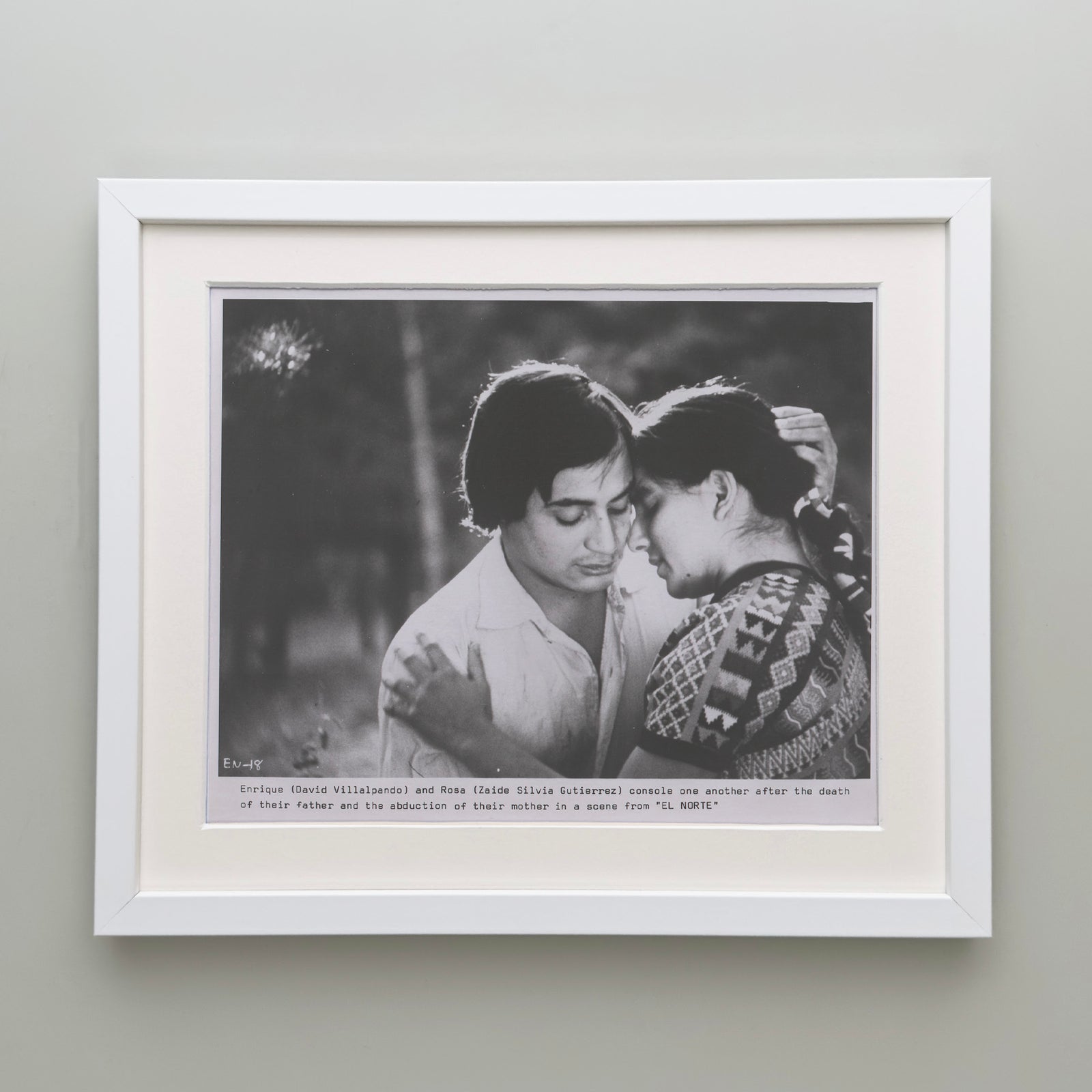 El Norte 1983 Film Movie Press Publicity Still Framed