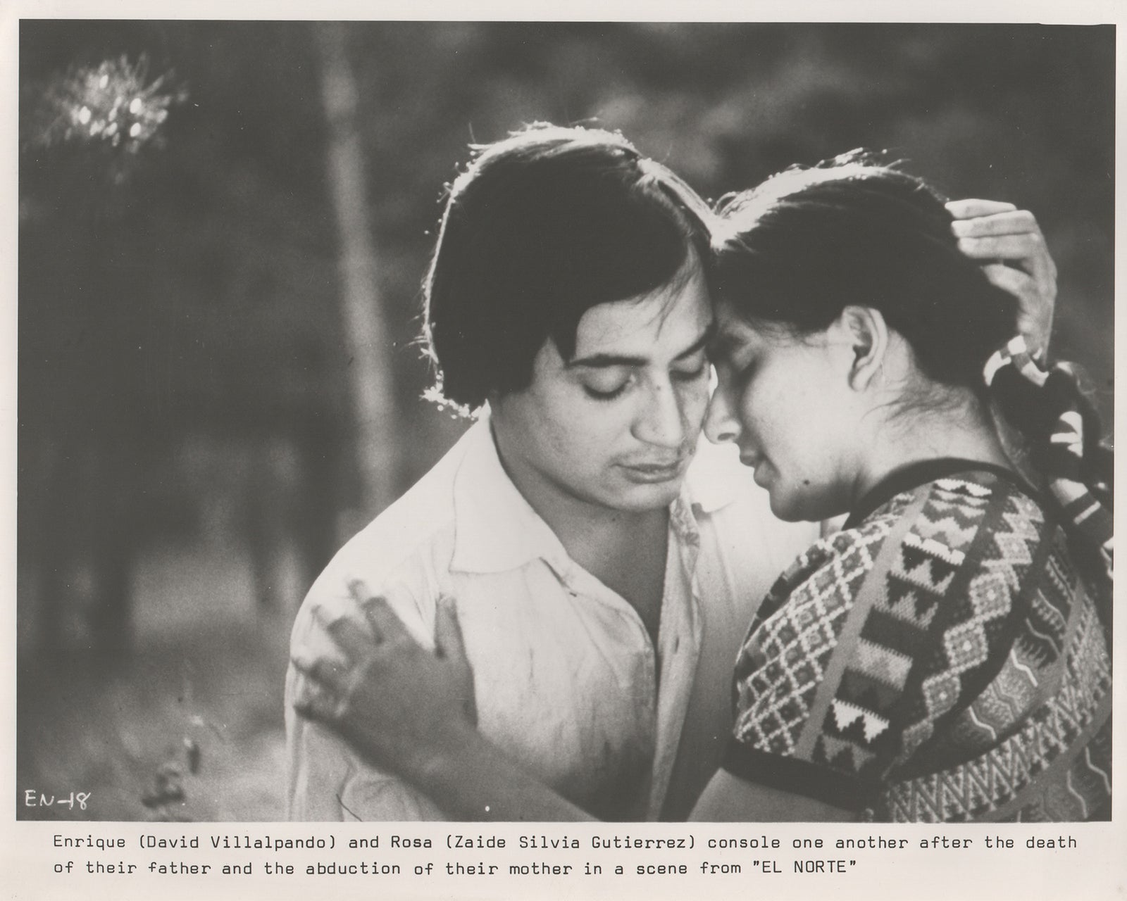 El Norte 1983 Film Movie Press Publicity Still Framed