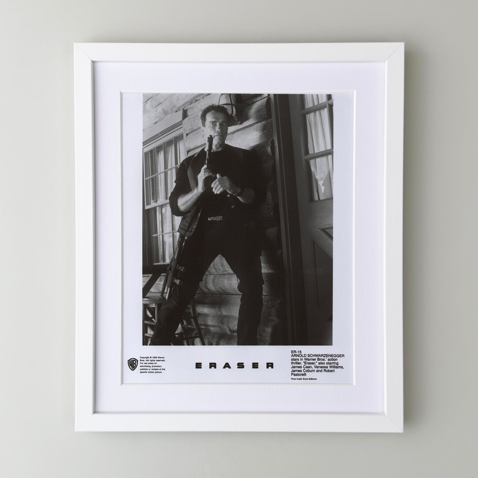 Eraser 1996 Film Movie Press Publicity Still Framed