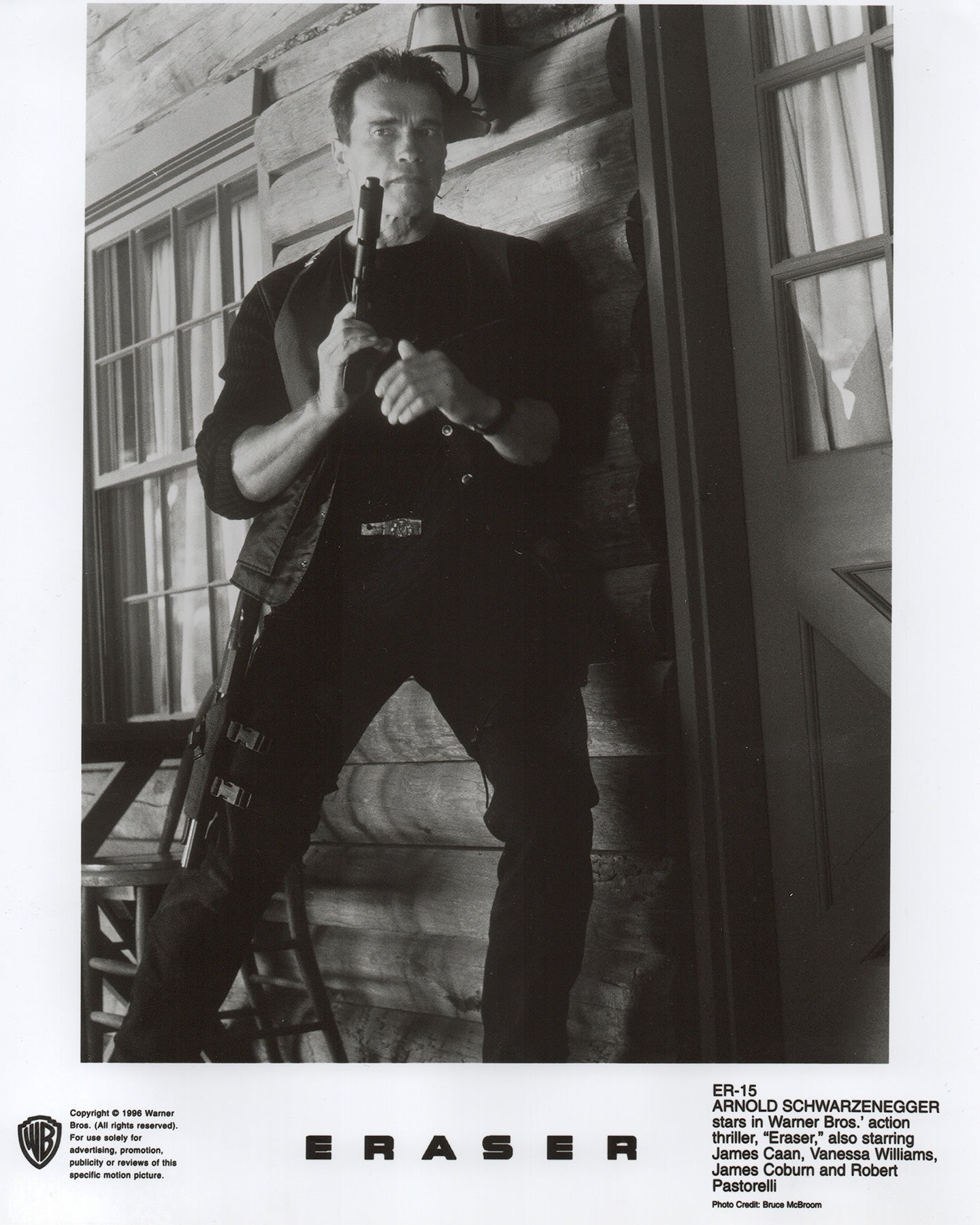 Eraser 1996 Film Movie Press Publicity Still Framed