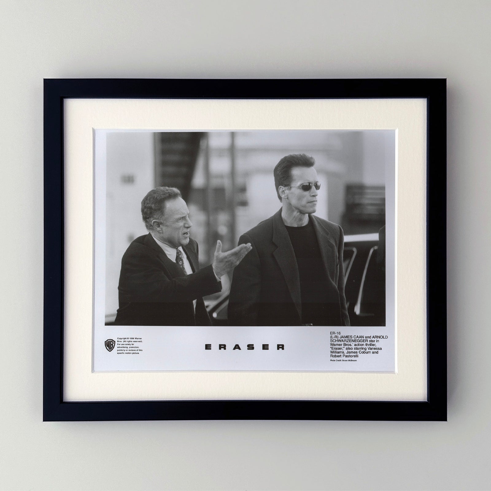 Eraser 1996 Film Movie Press Publicity Still Framed
