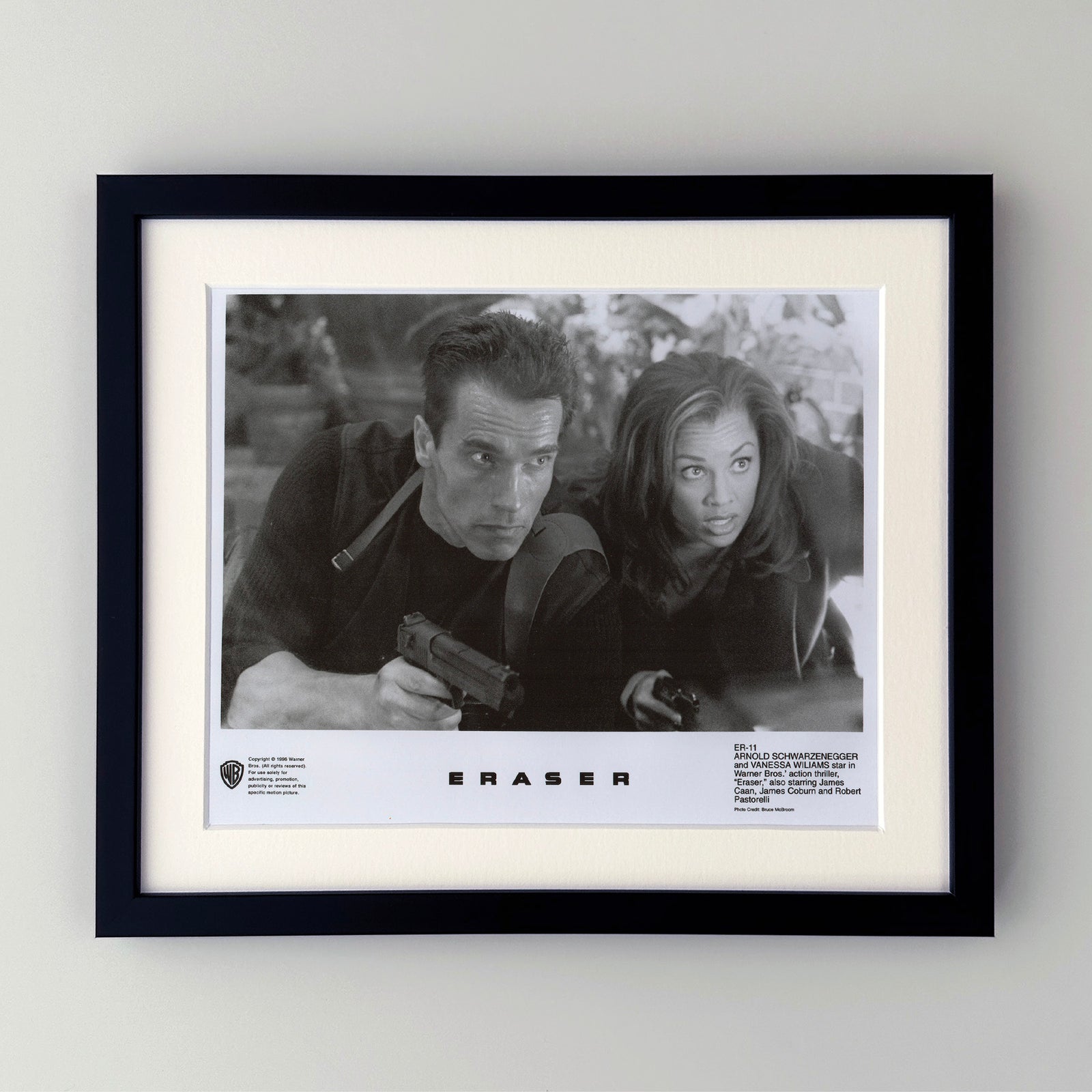 Eraser 1996 Film Movie Press Publicity Still Framed
