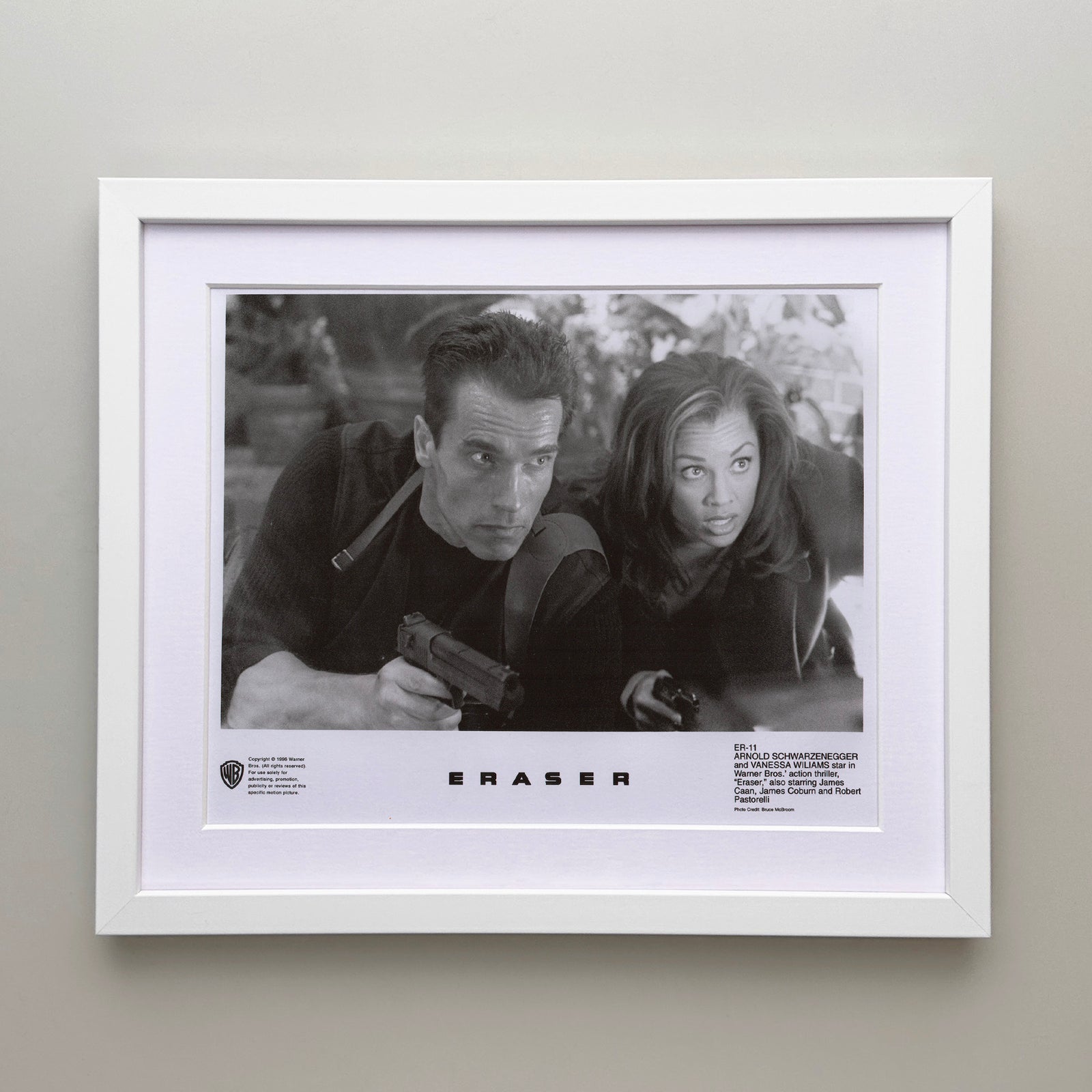 Eraser 1996 Film Movie Press Publicity Still Framed