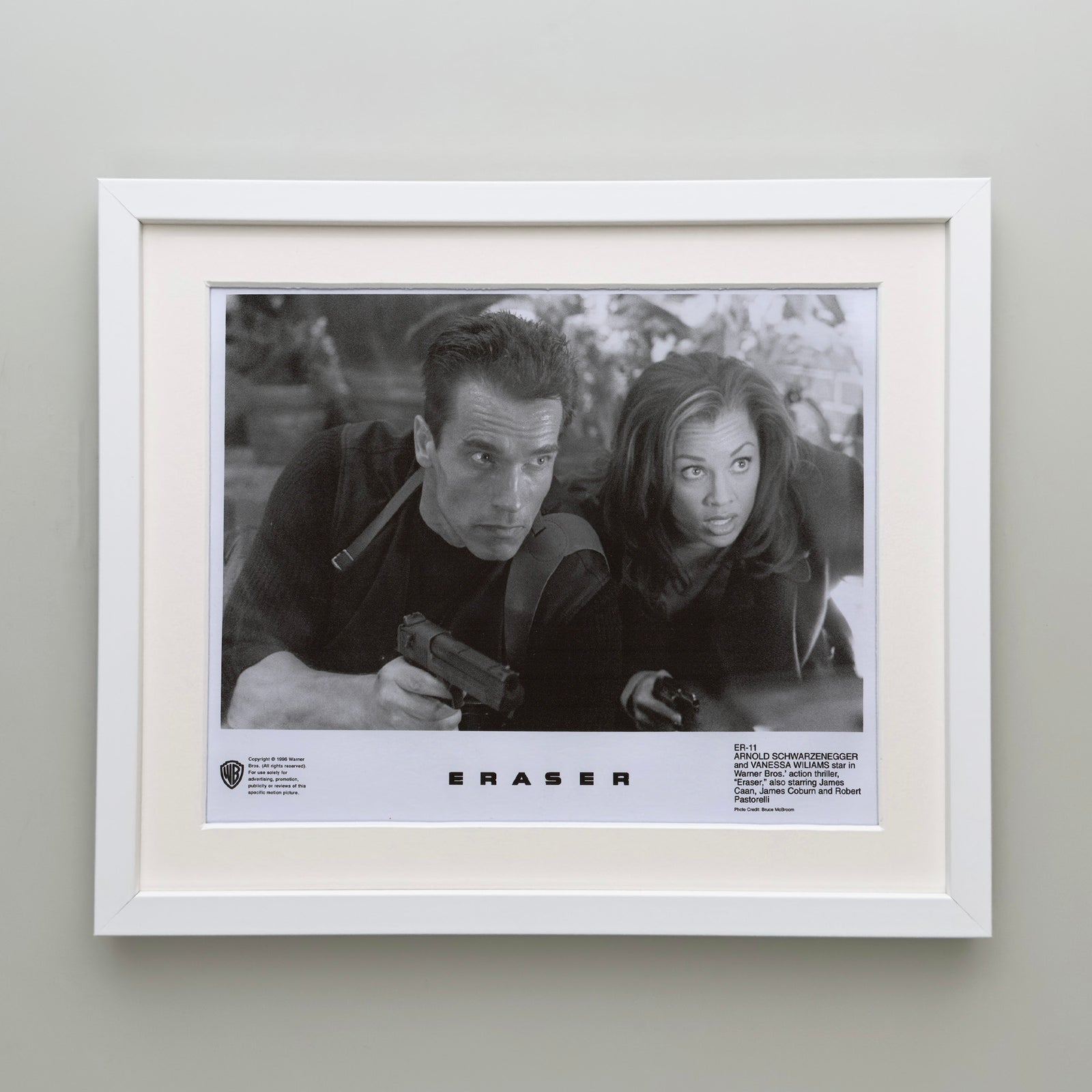 Eraser 1996 Film Movie Press Publicity Still Framed